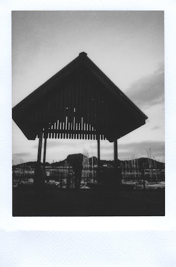 Silhoutte of a Wooden Structure