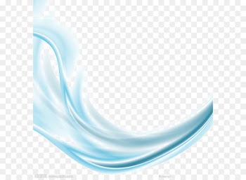 Silk Blue Illustration - Ribbon Background 