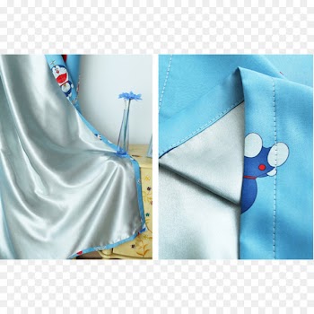 Silk Clothes hanger Shoulder Textile - doraemon 3d 