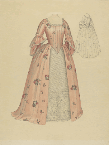 Silk Gown (c. 1936) by Maude | Free Photo - rawpixel