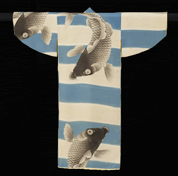 silk kimono and vest; blue | Free Photo - rawpixel