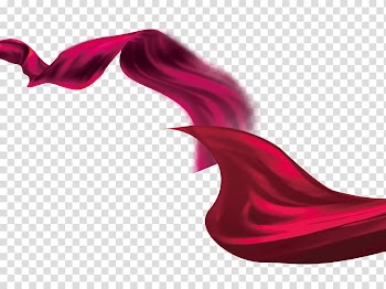 Silk Ribbon Icon, Red ribbon transparent background PNG clipart