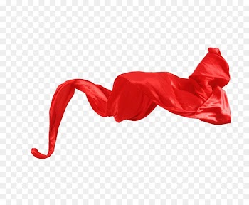 Silk Ribbon Red Textile - Red Ribbon 