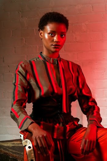 Silk Striped Blouse Fashion
