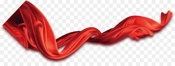 Silk Textile Red - Satin 