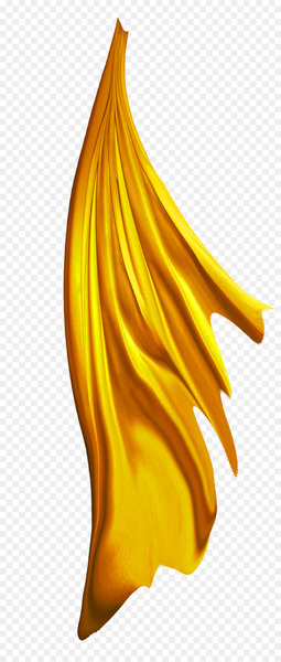 Silk Textile - Yellow satin curtains floating material 