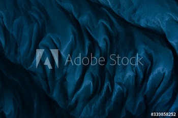 Silky colorful fabric