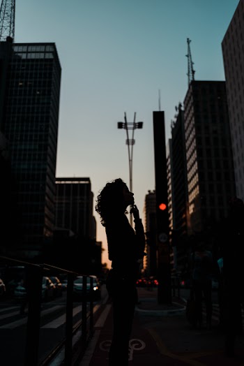 Sillhouette Photo of Woman