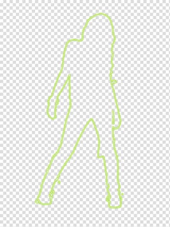 Siluetas, yellow woman shape light illustration transparent background PNG clipart