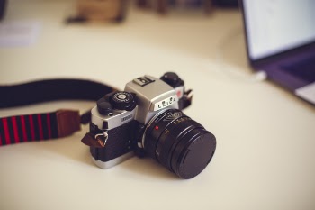 Silver and Black Milc Camera