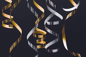 Silver And Gold Party Decor