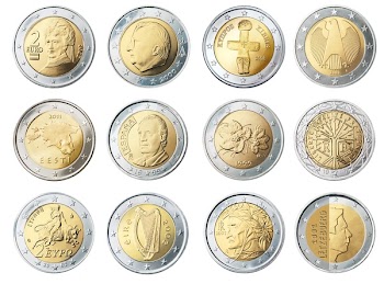 Silver and Gold Round Coin
