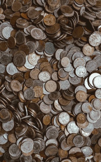 Silver and Gold Round Coins · Free Stock Photo