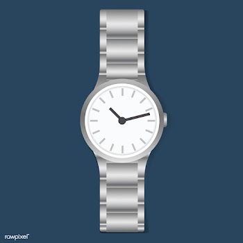 Silver arm watch | Free stock vector - 390181