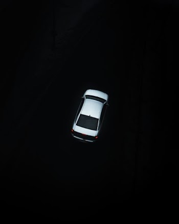 silver car