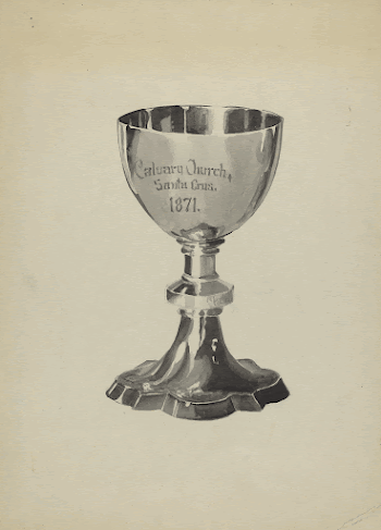 Silver Chalice (ca.1936) by Lena | Free Photo - rawpixel