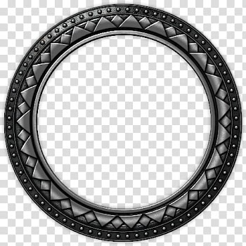 Silver claw for gemstone, round black and silver analog watch transparent background PNG clipart