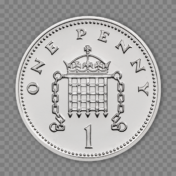Silver Coin Download PNG Image