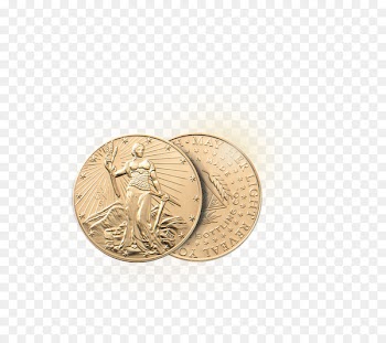 Silver Coin Gold bar Medal - silver 