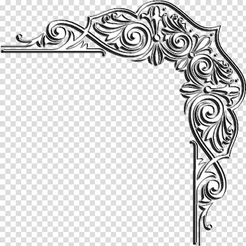 Silver-colored frame , Border , Corner Border transparent background PNG clipart