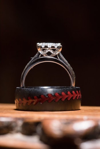 Silver-colored Ring on Rack