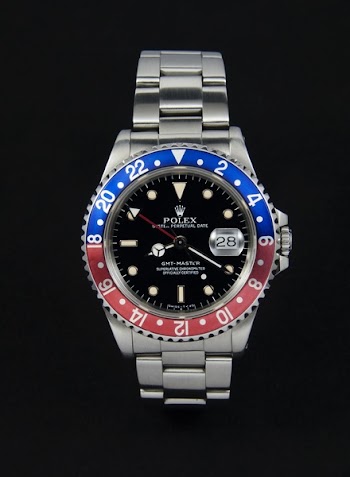 Silver-colored Rolex Analog Watch