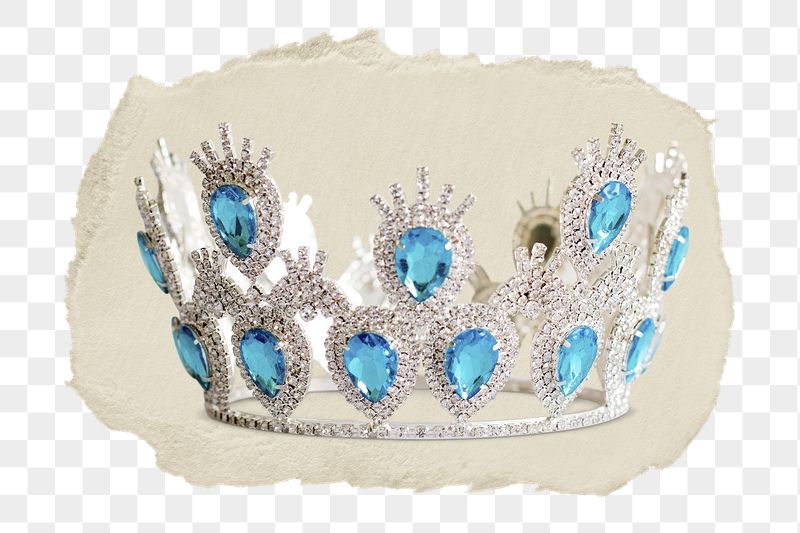 Silver crown png ripped paper | Free PNG - rawpixel