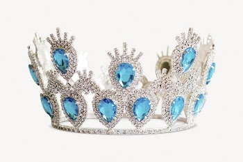 Silver crown sticker, royal headwear | Free PSD - rawpixel