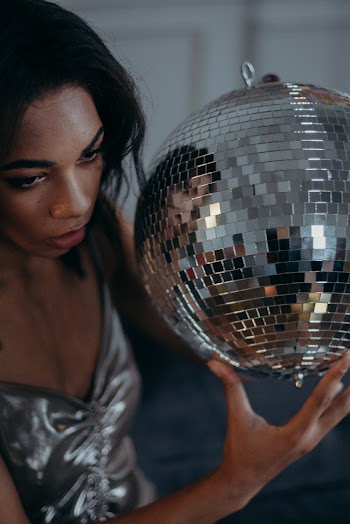 Silver Disco Ball