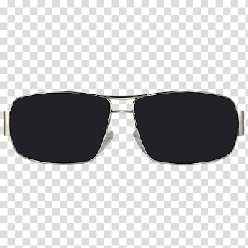 Silver frame sunglasses with black lens, Aviator sunglasses Ray-Ban Wayfarer, Aviator Sunglasses Mens Aviator Sunglasses In transparent background PNG clipart