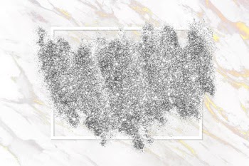Silver glitter smudge | Free stock vector - 592252