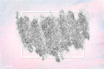 Silver glitter smudge | Free stock vector - 592255