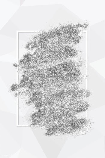 Silver glitter smudge | Free stock vector - 592286