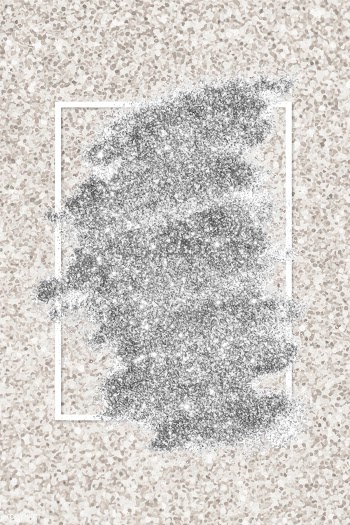 Silver glitter smudge | Free stock vector - 592387