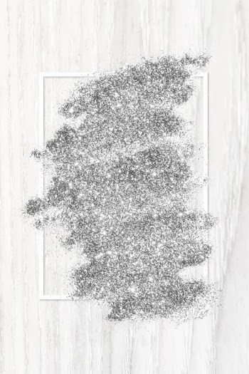Silver glitter smudge | Free stock vector - 592412