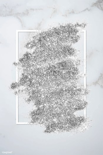 Silver glitter smudge | Free stock vector - 592416