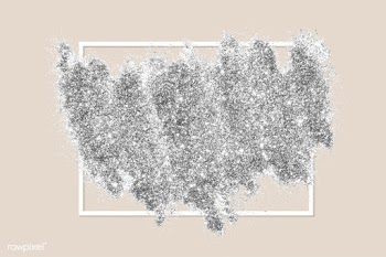 Silver glitter smudge | Free stock vector - 592420