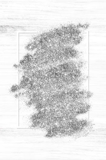 Silver glitter smudge | Free stock vector - 592422