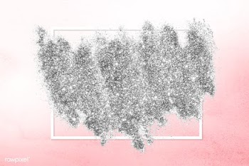Silver glitter smudge | Free stock vector - 592446