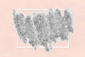 Silver glitter smudge | Free stock vector - 592477