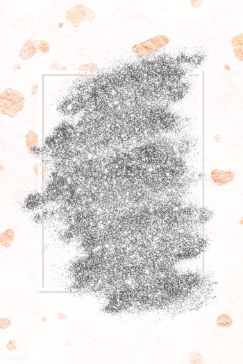 Silver glitter smudge | Free stock vector - 592503