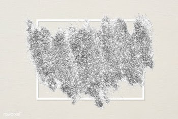Silver glitter smudge | Free stock vector - 592550