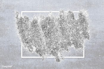 Silver glitter smudge | Free stock vector - 592558