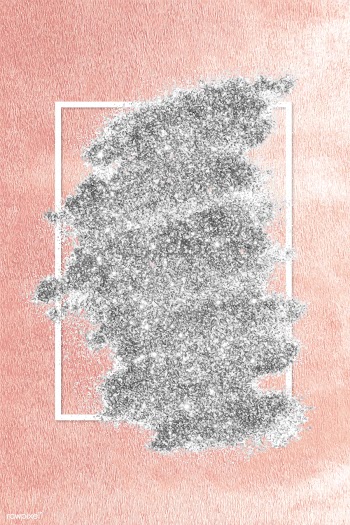 Silver glitter smudge | Free stock vector - 592570