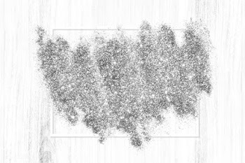 Silver glitter smudge | Free stock vector - 592592
