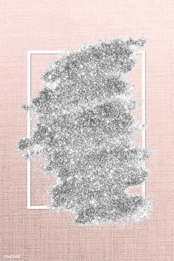 Silver glitter smudge | Free stock vector - 592597