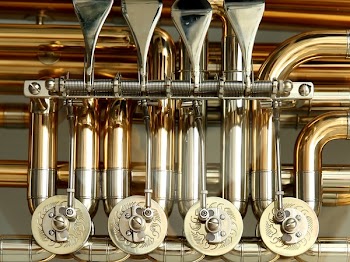 Silver Gold Musical Instrument