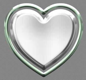 Silver Heart PNG Transparent Image - PngPix