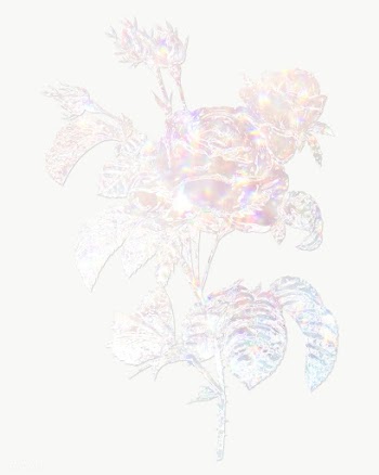 Silver holographic cabbage rose flower design element | Free  transparent png - 2347116