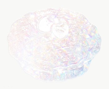 Silver holographic cherry pie design element | Free  transparent png - 2345952